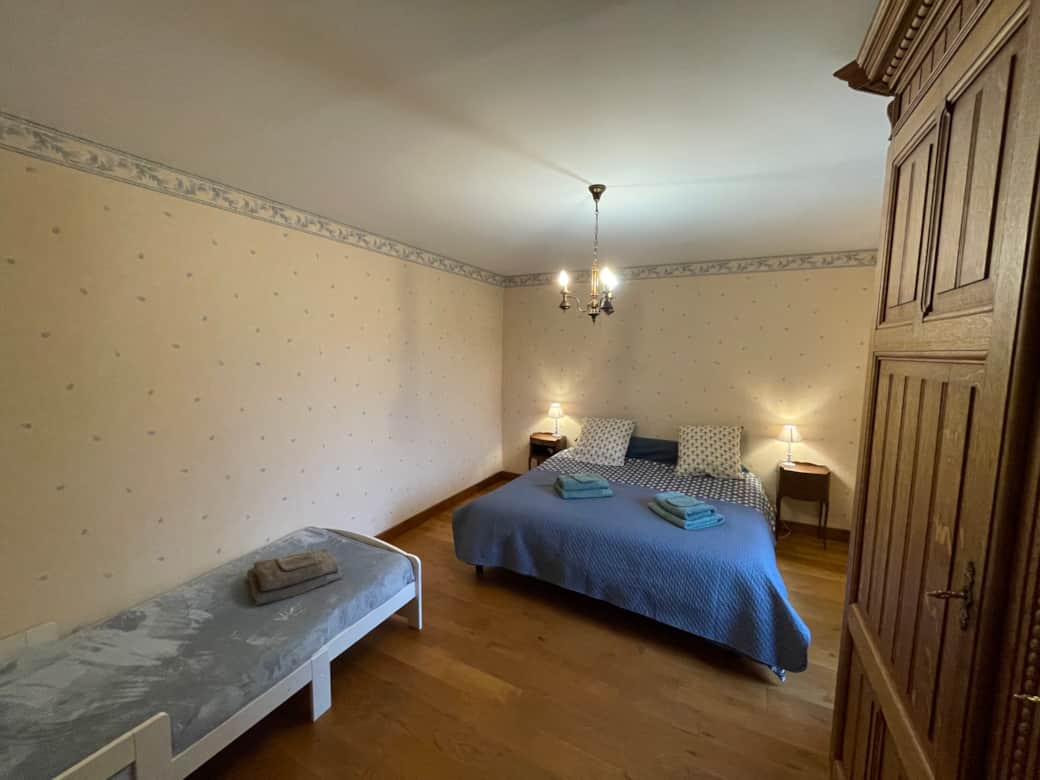 Chambre bleue 