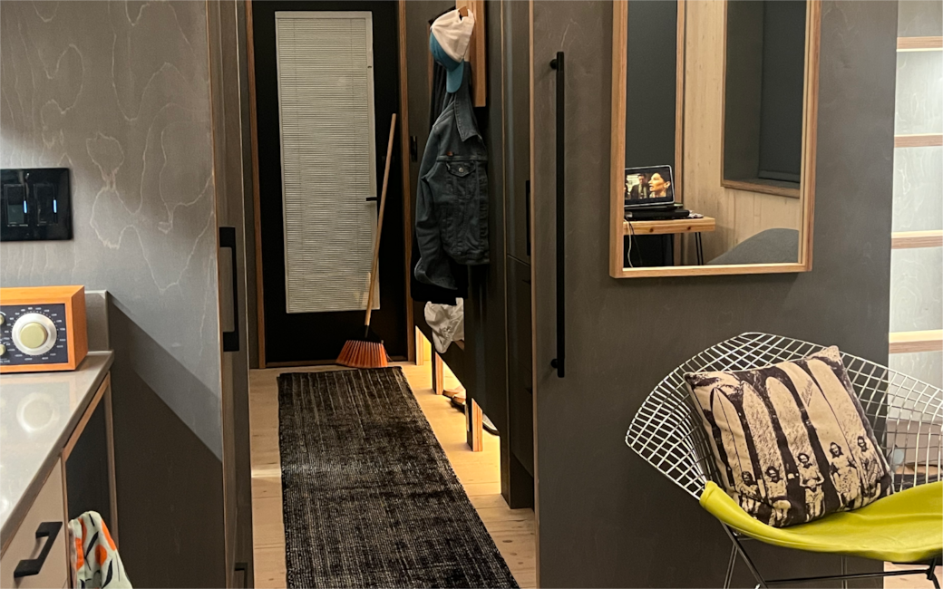 Sliding Privacy Door