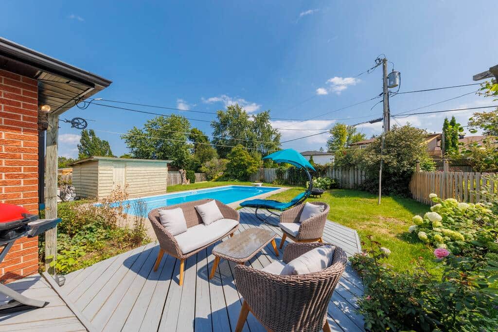 Patio Overlooking Pool