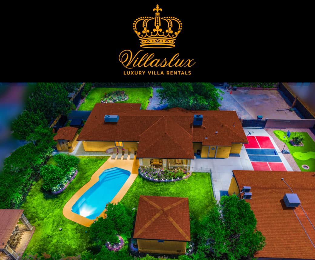 Trending Luxury Villa with Resort Style Backyard. Design to meet and exceed your vacation needs. Ama