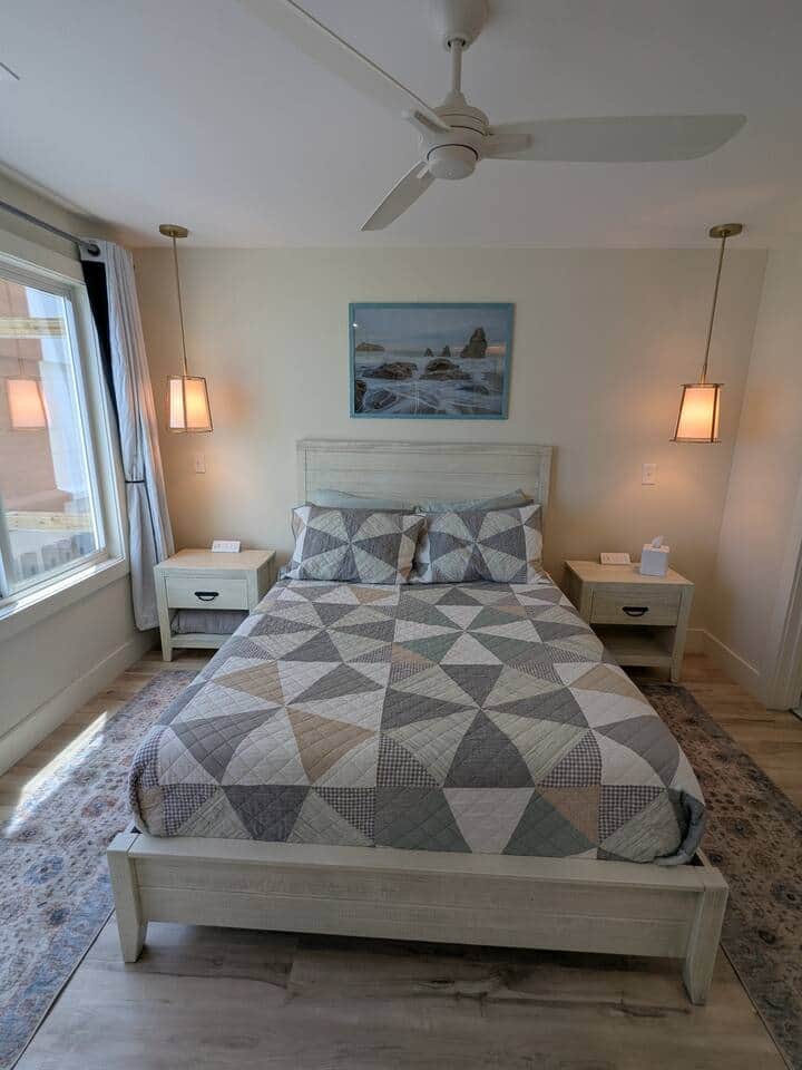 Queen bed