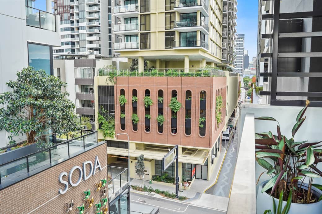 Balcony View Down Fish Lane