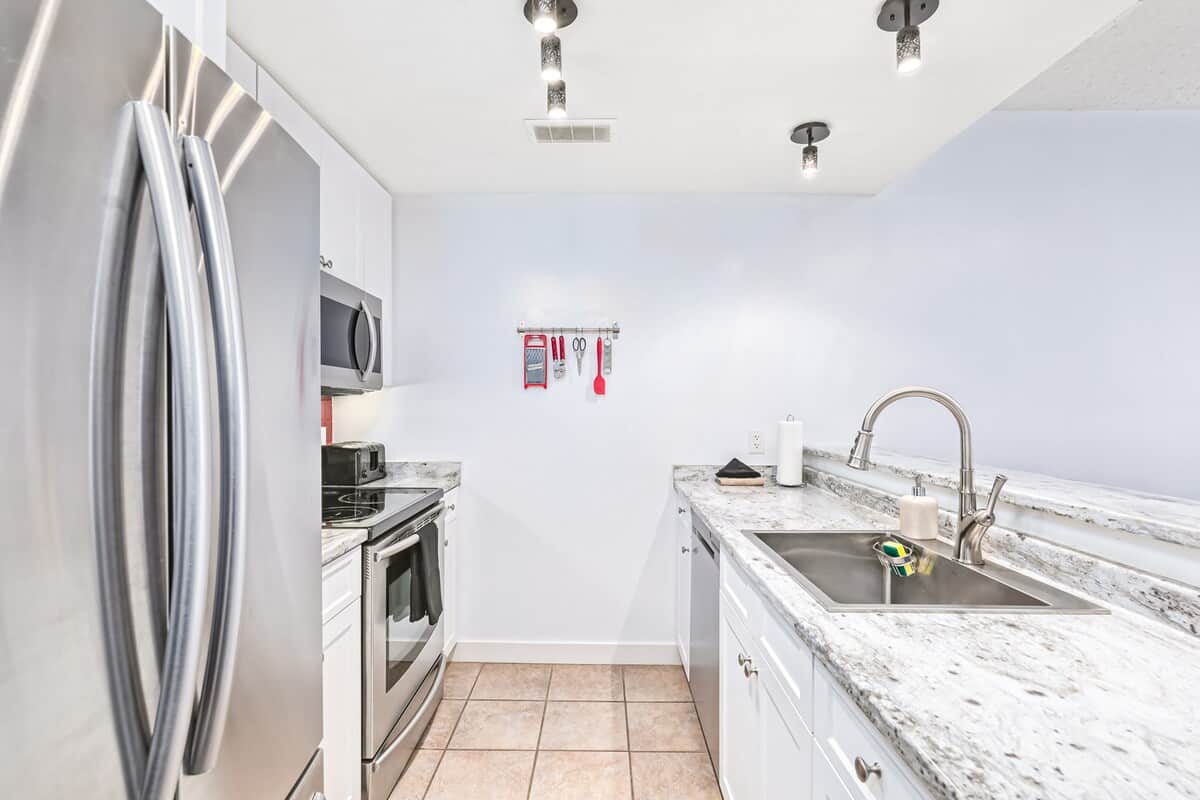 Well equipped modern kitchen