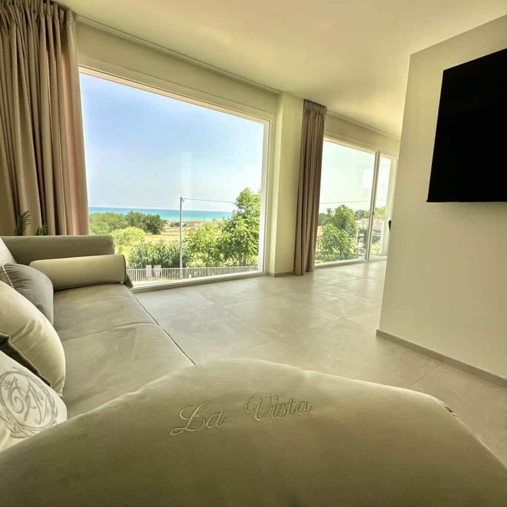 Vista panoramica del mare di Civitanova 