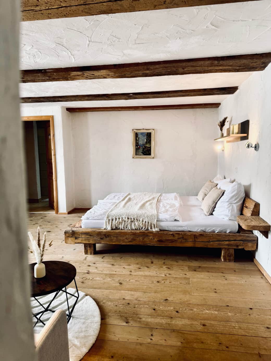 Bett | Boho-Style Wohnung