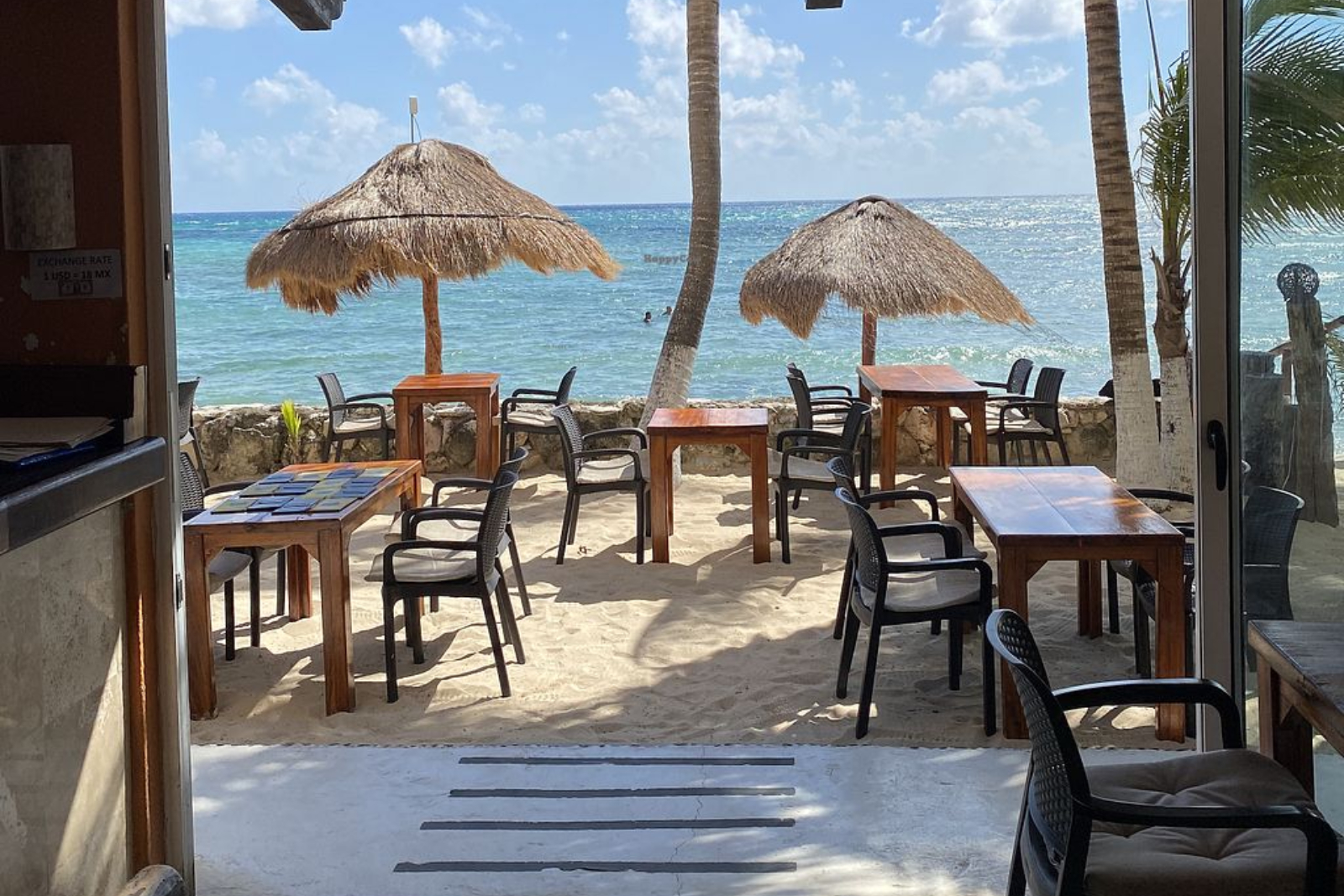 Enjoy superb cuisine and turquoise-water views at La Lunita Restaurant, a tranquil seaside escape.