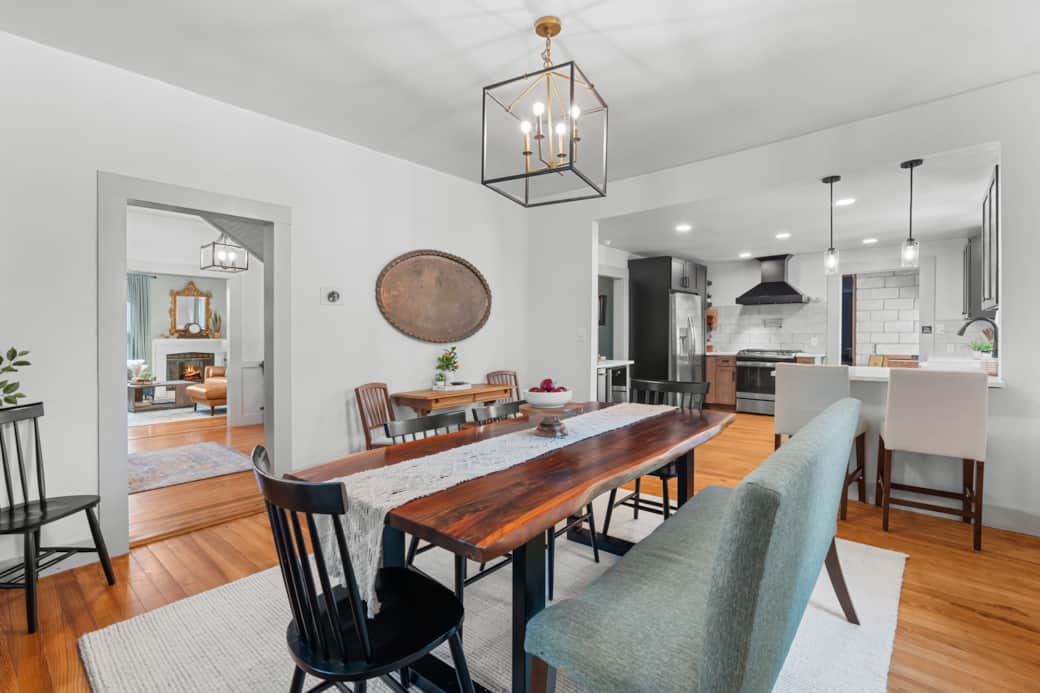 Charming, spacious, and beautifully appointed. Perfect for your next family meal