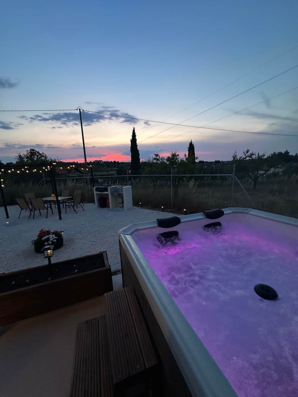 Jacuzzi Atardecer