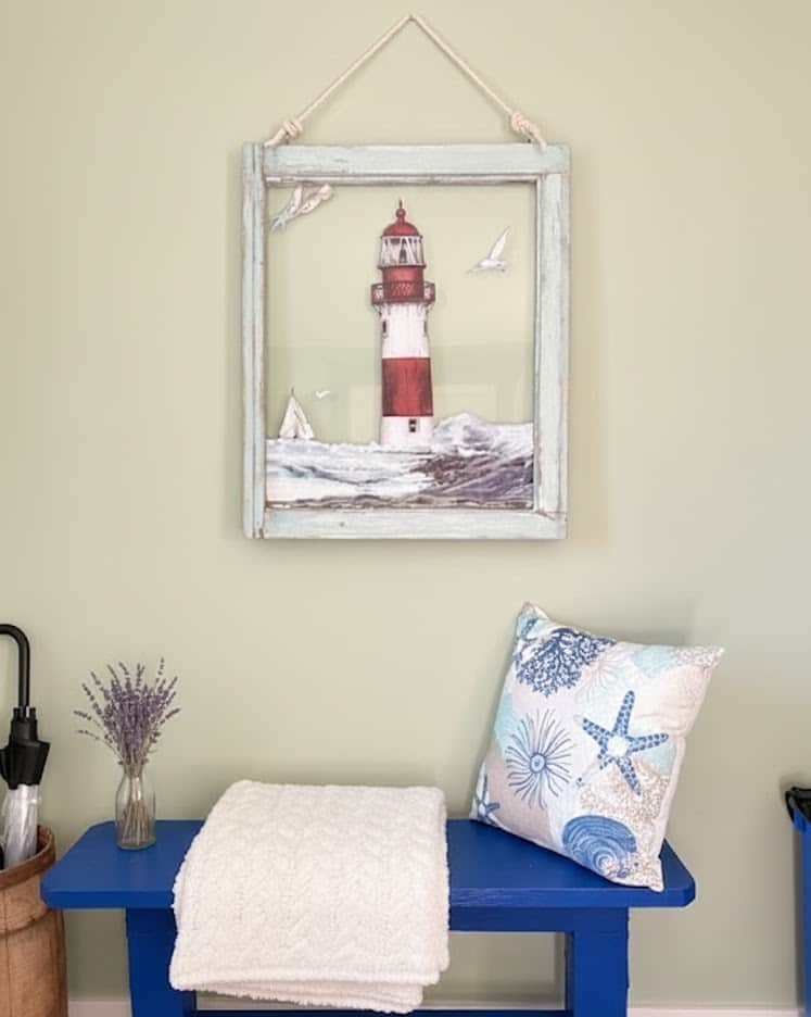 Warm, welcoming entrance with maritime charm, natural light, and a sense of peace 