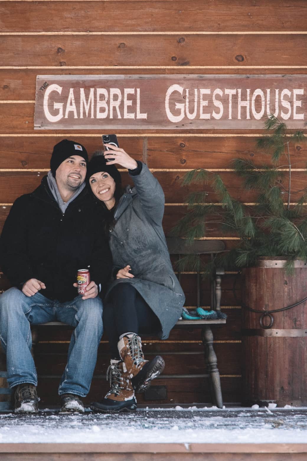 Capturing memories at The Gambrel Guesthouse