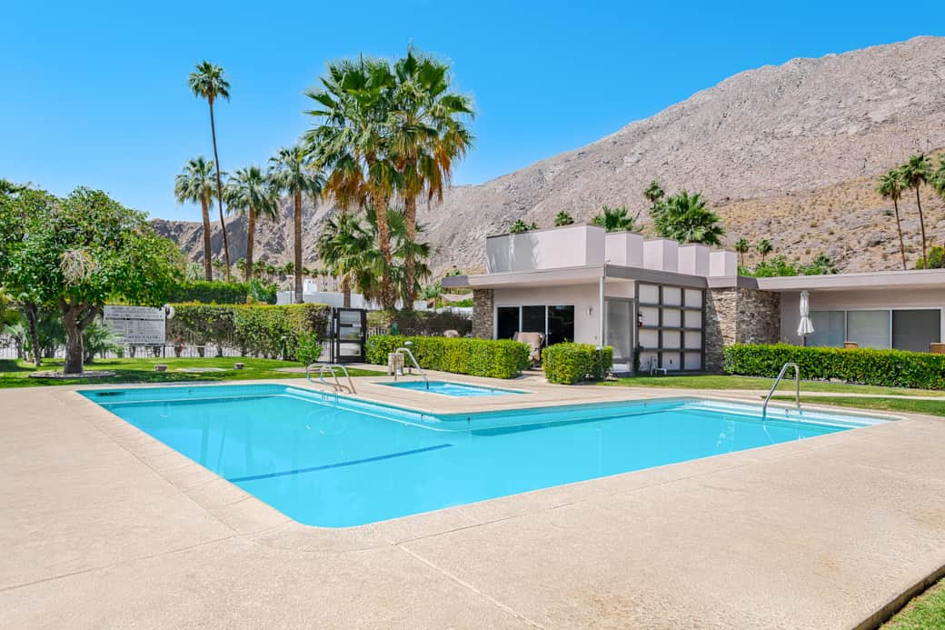 Complex Pool and Hot Tub