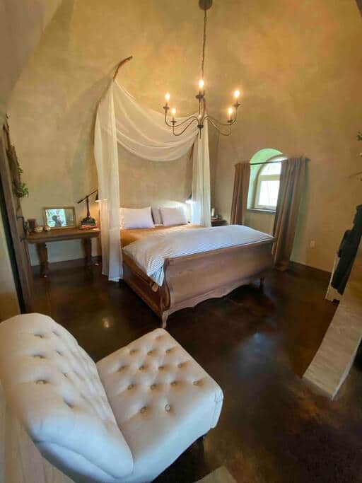 Magical canopy sleigh bed