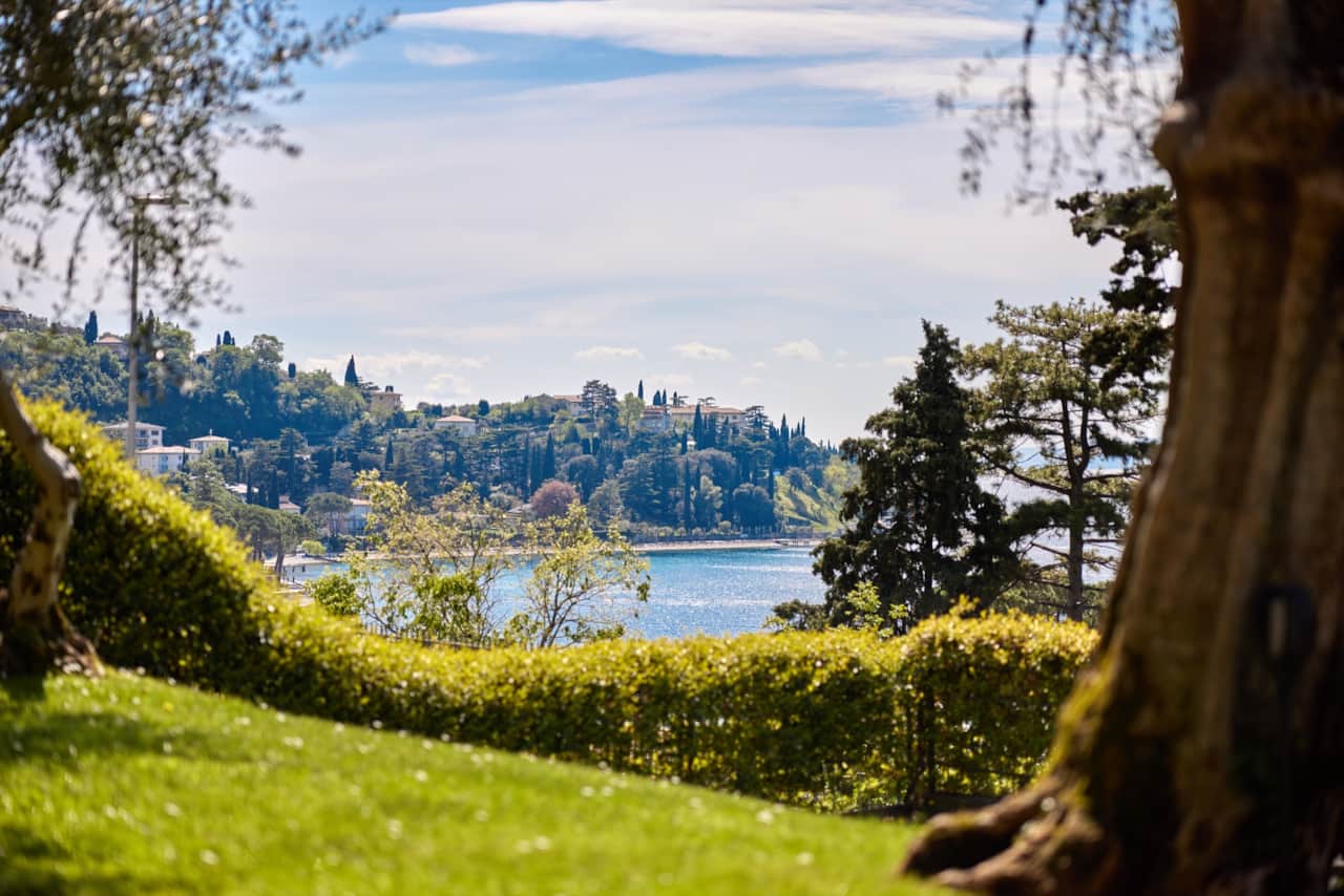 Vista dal giardino