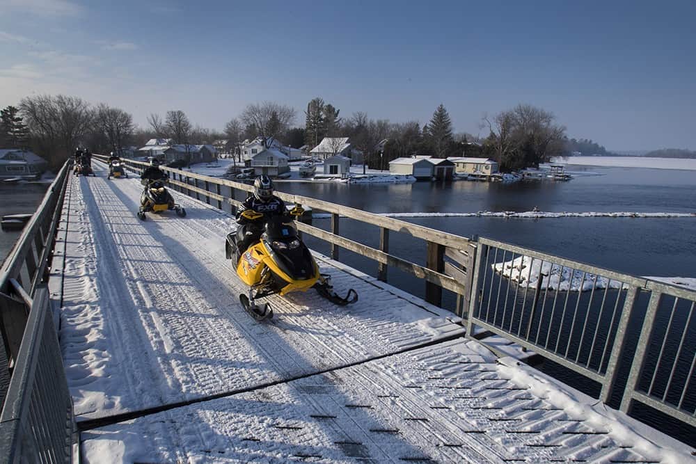 Snowmobiling in Fenelon Falls Snowmobiling in Fenelon Falls