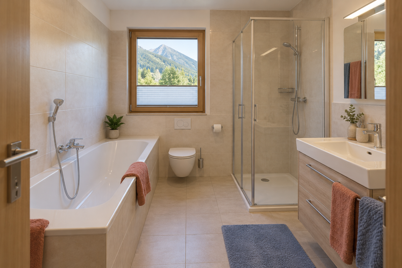 Mayrhofen 4 Personen-bad