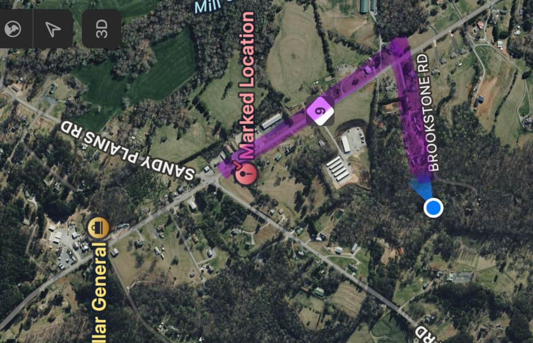 Map of the property location