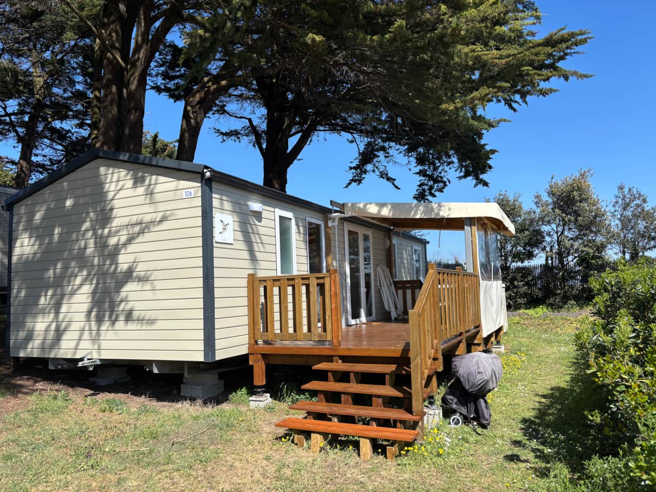 Mobilhome 3 chambres NEUF, 2 salles d'eau