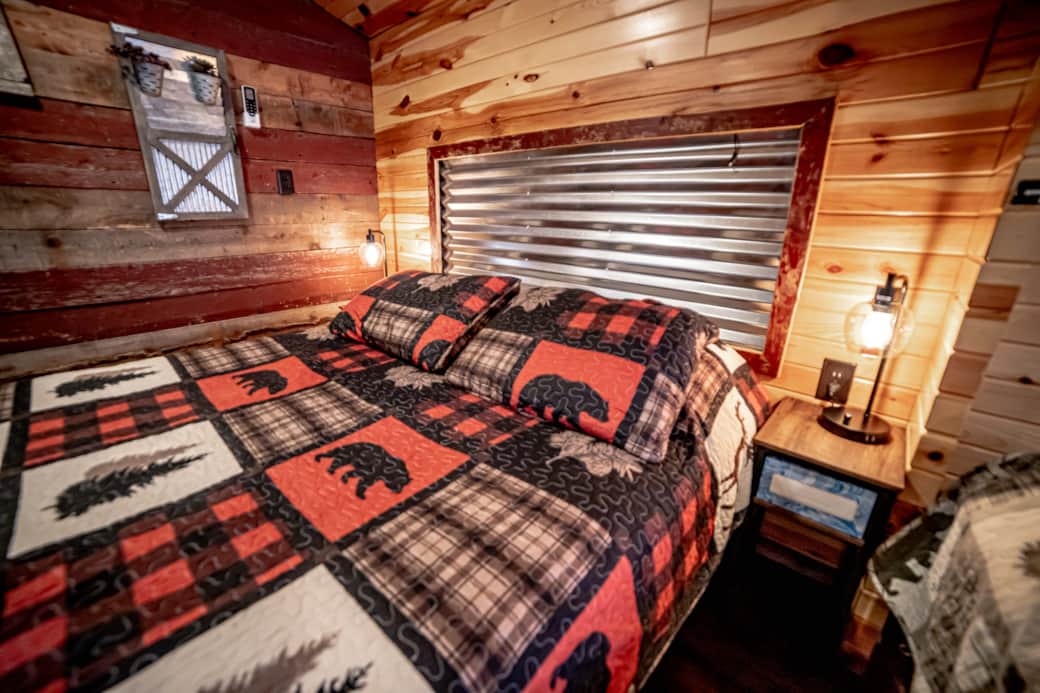 Queen bed