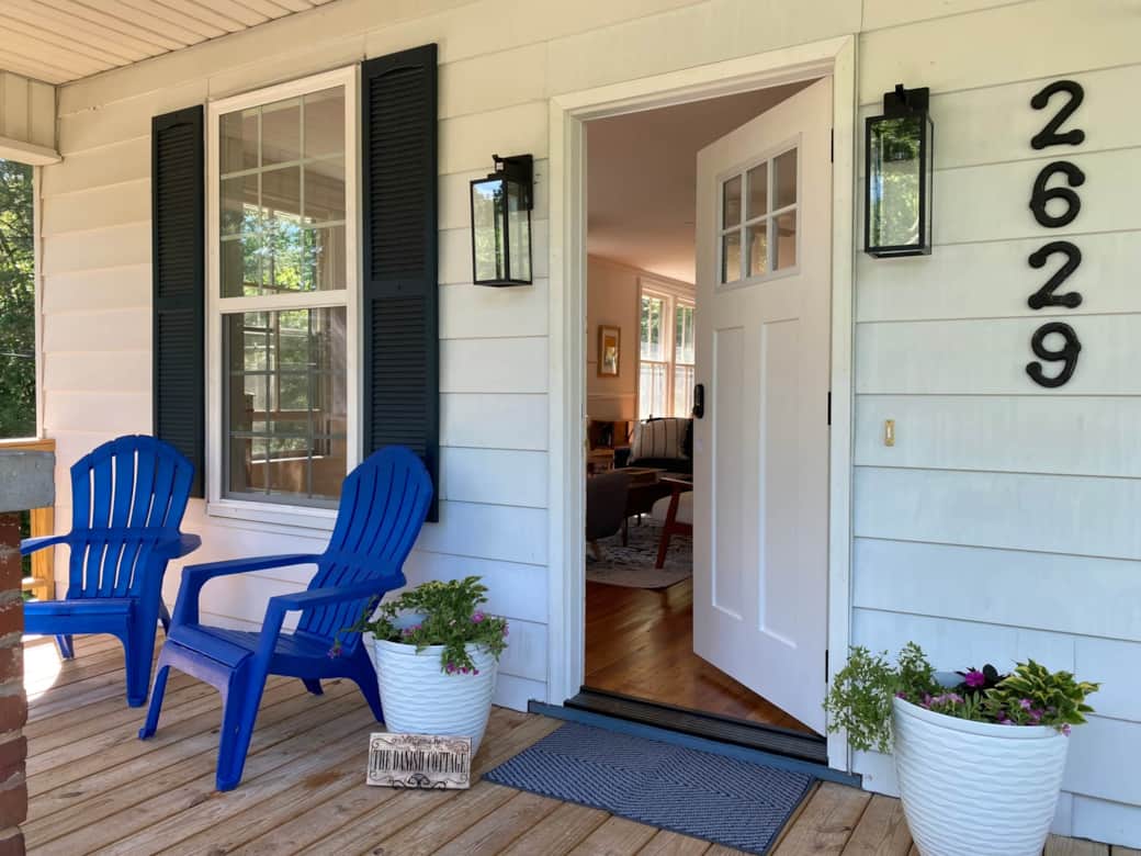 Relax on the front porch