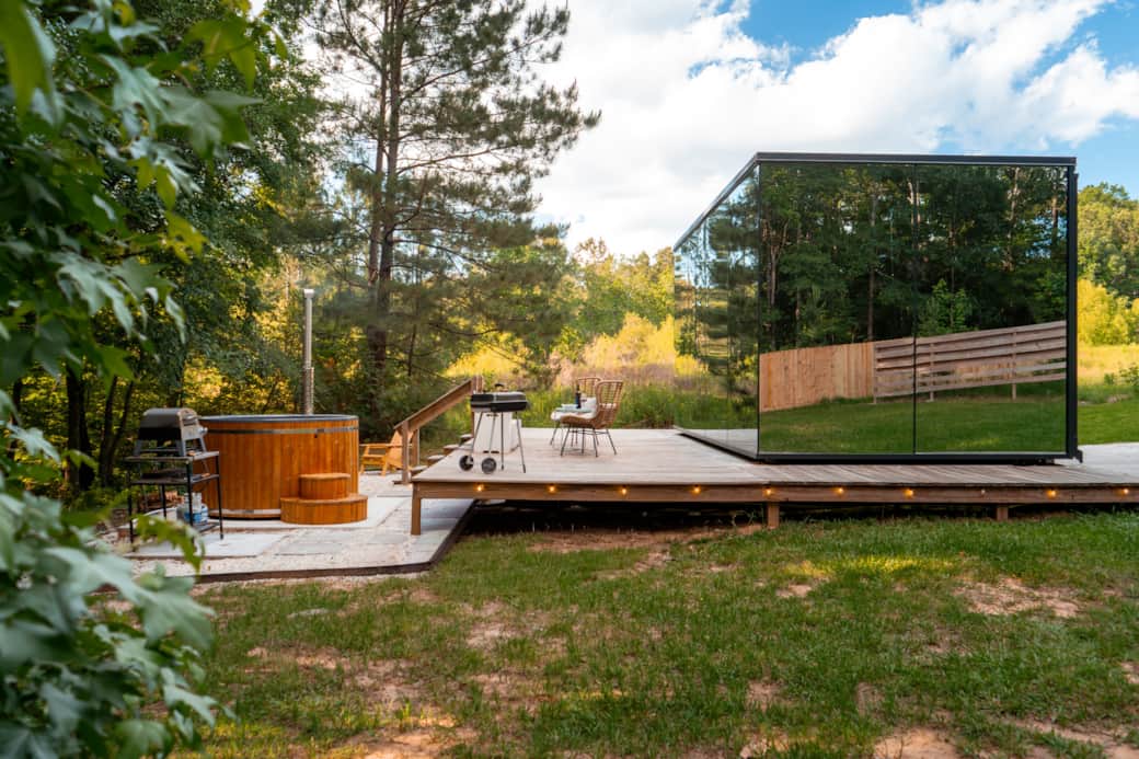 Woodfire hot tub and plunge pool Woodfire hot tub and plunge pool