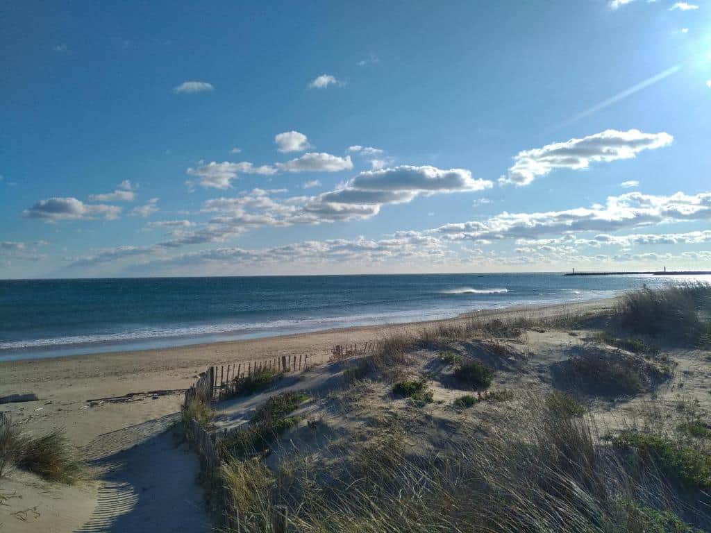 Accès plage