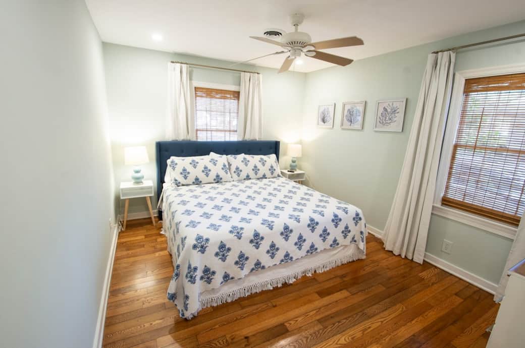 Brand new mattress with soft sheets and pillows.