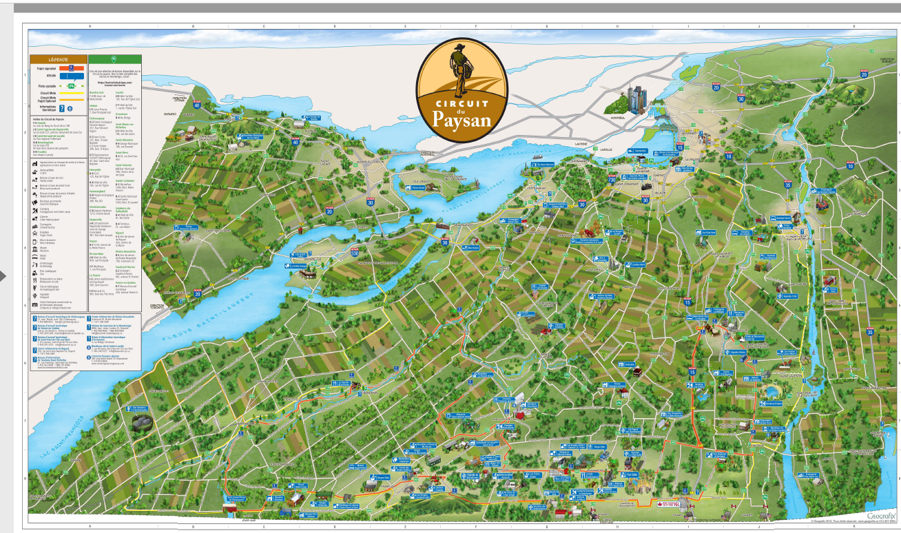 Cicuit du paysan (circuit gourmand)