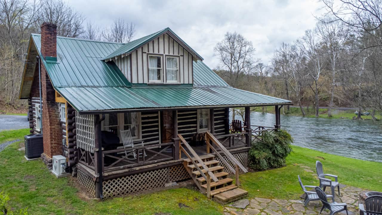 Porch and Lawn