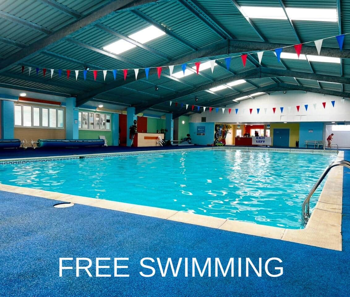 Each booking gets free access to the on-site heated swimming pool