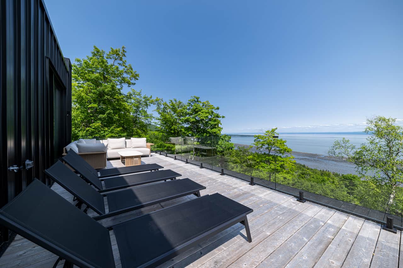 Terrasse supérieure