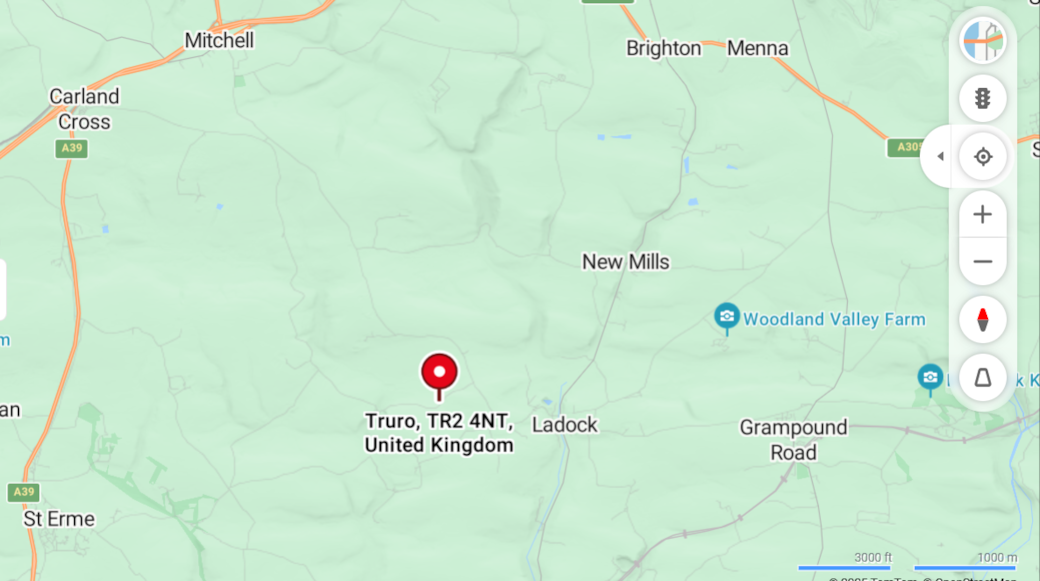 Map of the property location