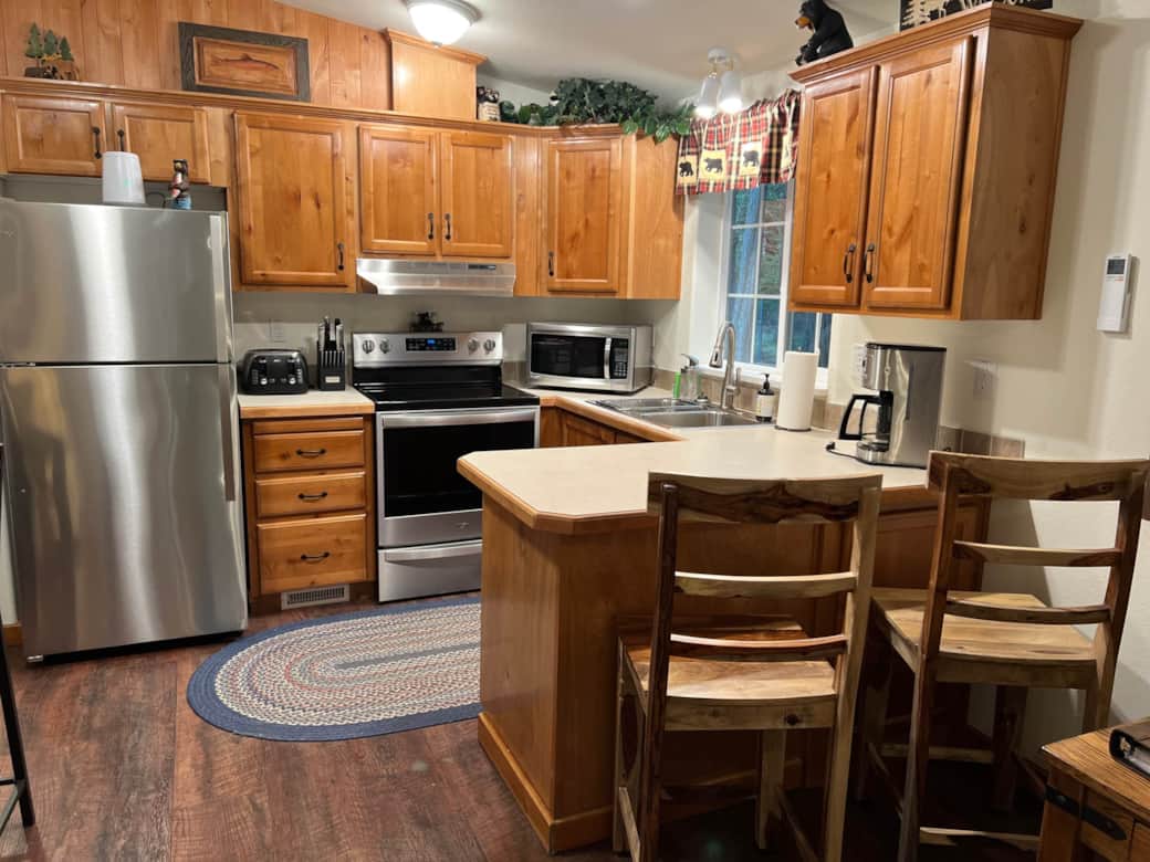 Cozy Kitchen All New Stainless Appliances