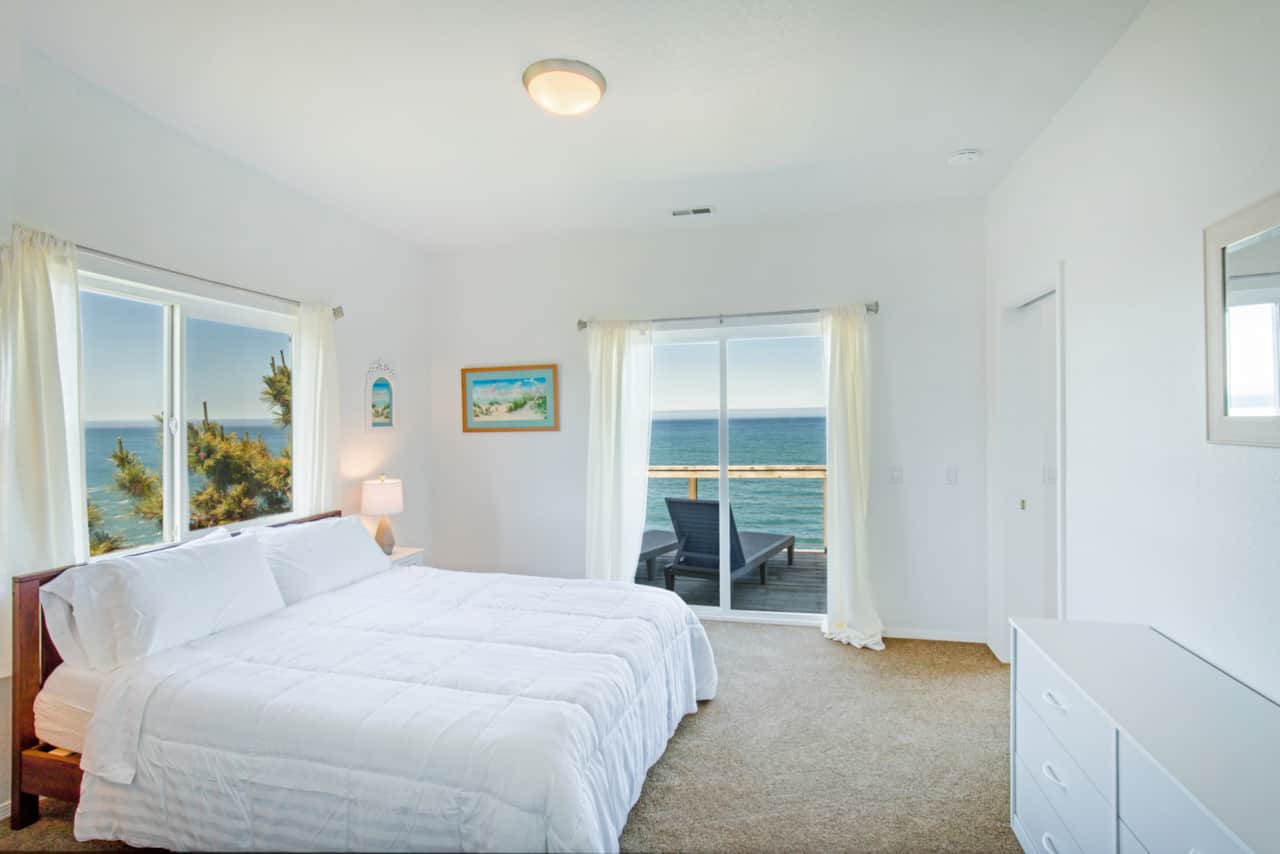 View from the unit Exquisite at Cliff House in Shelter Cove, CA