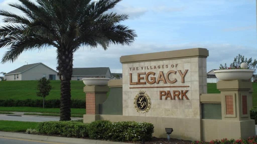 Welcome to the Villages at Legacy Park!