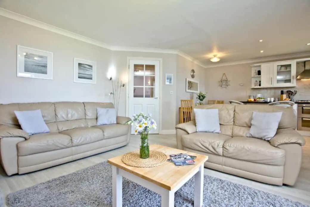 Open plan living space