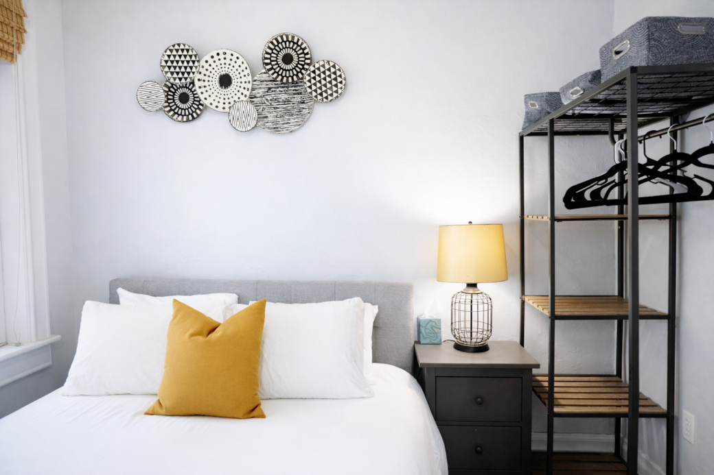 Sink into the cozy Casper queen bed—consistently loved by guests