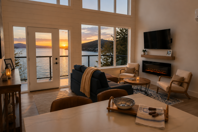 Waterfront cottage at Islands in the Bay
