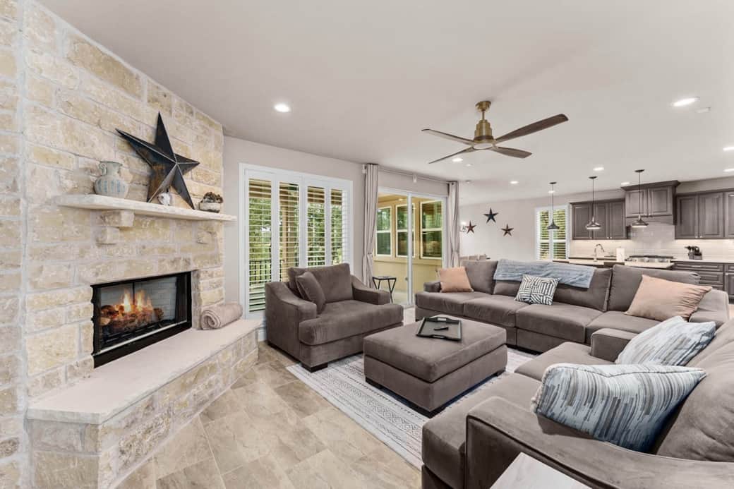 Modern Ranch Style Living Room Modern Ranch Style Living Room