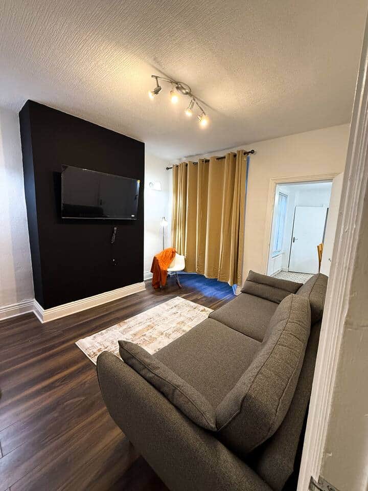 Full view of the living area Full view of the living area