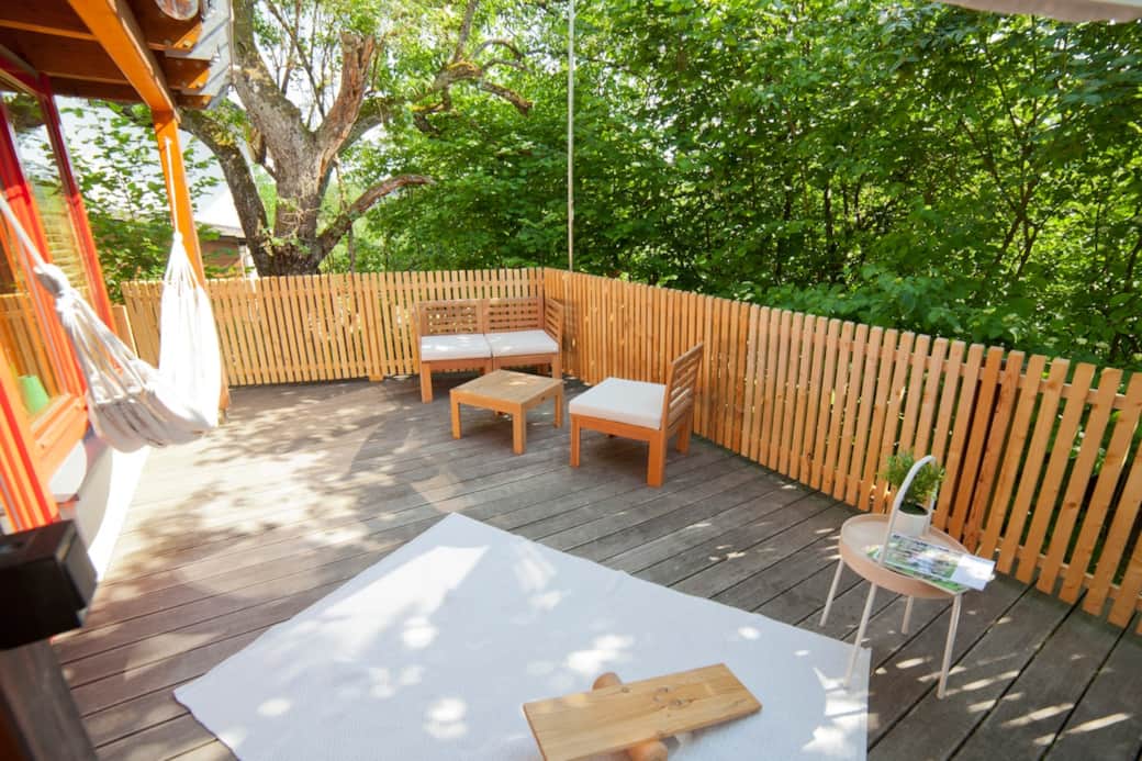 Lounge auf der Terasse