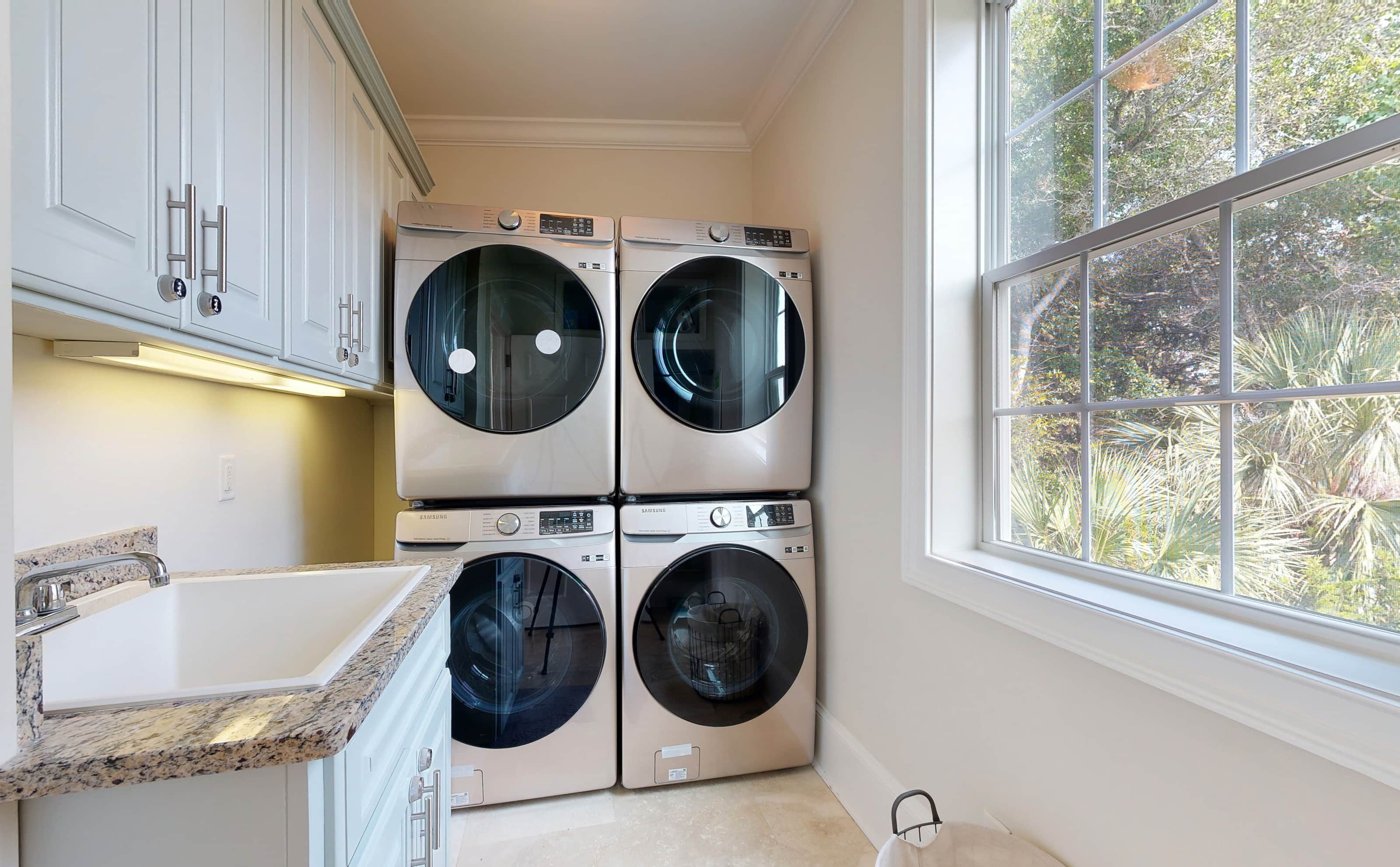 Laundry room on third floor