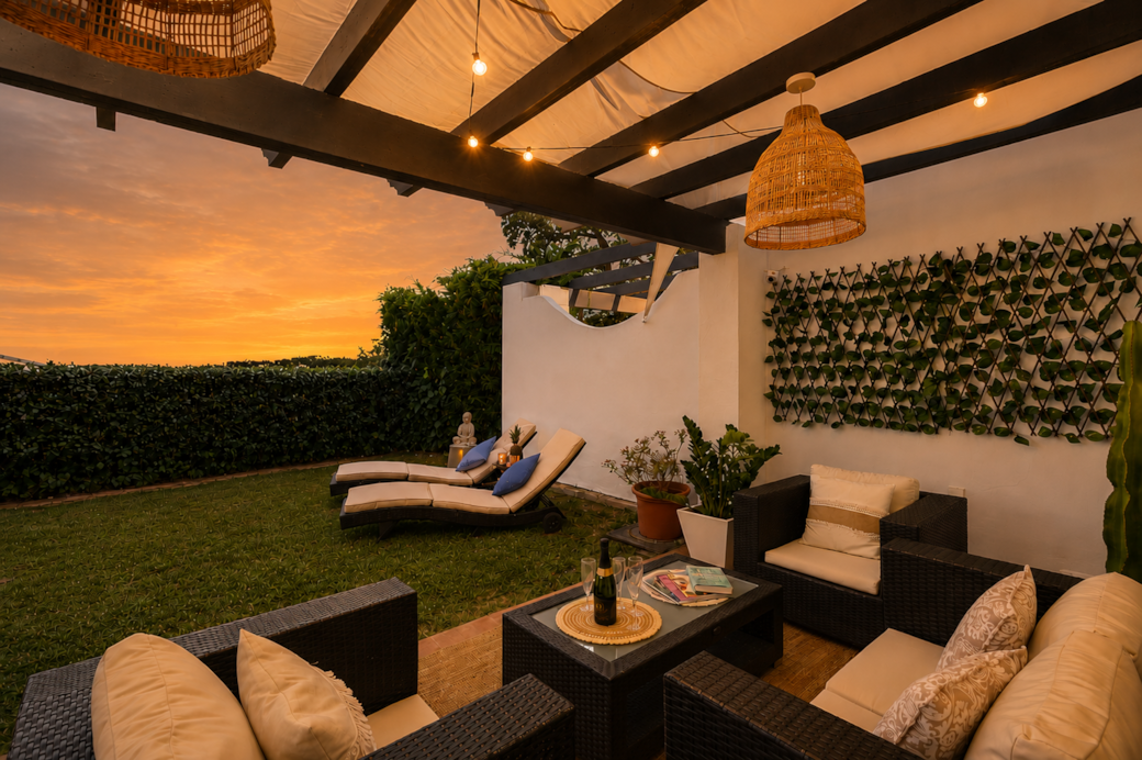 Some terraces are for sitting. This one is for losing track of time