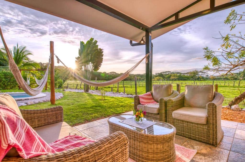 Villa Private Patio View