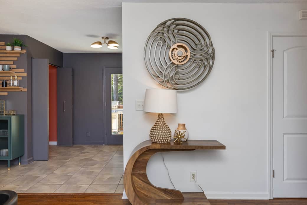 Entry with Kinetic Art