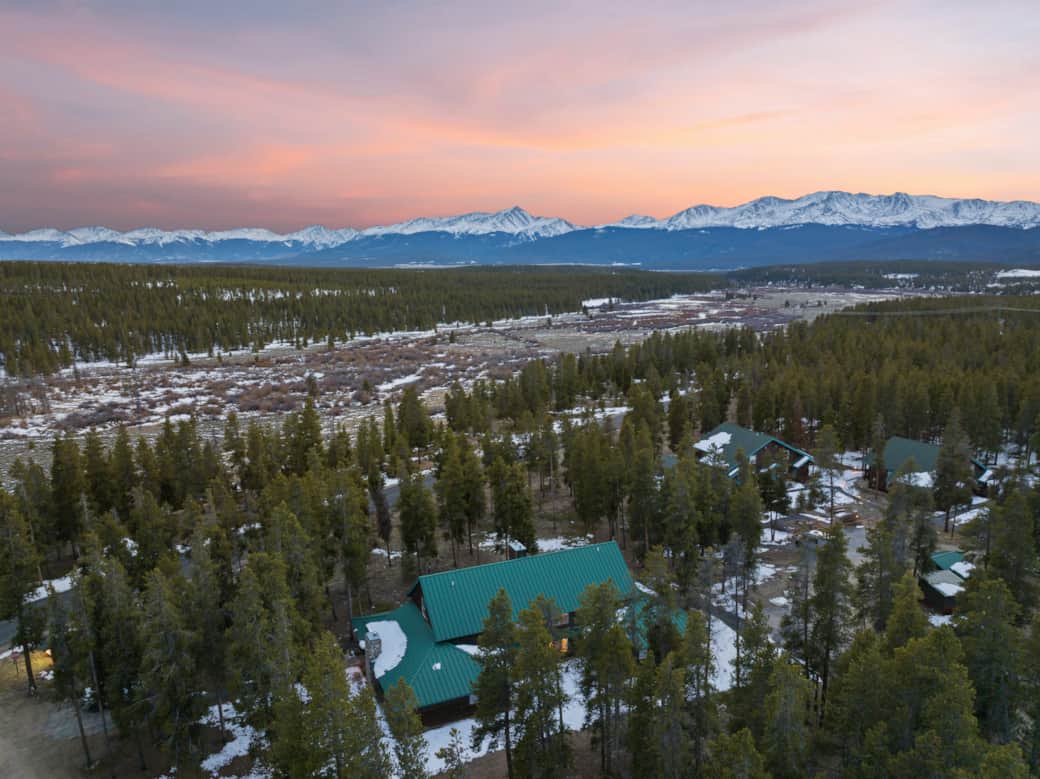 Sunset over Mt. Elbert and Mt. Massive!