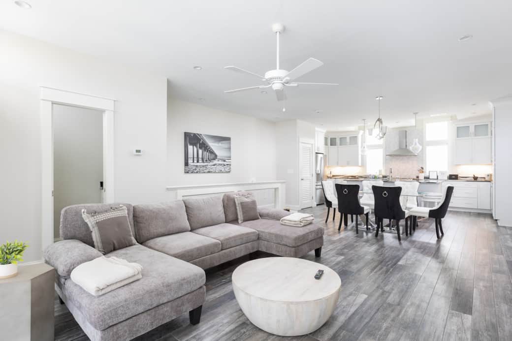 That house couch kitchen