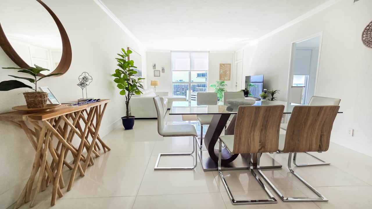 Comedor y sala de estar