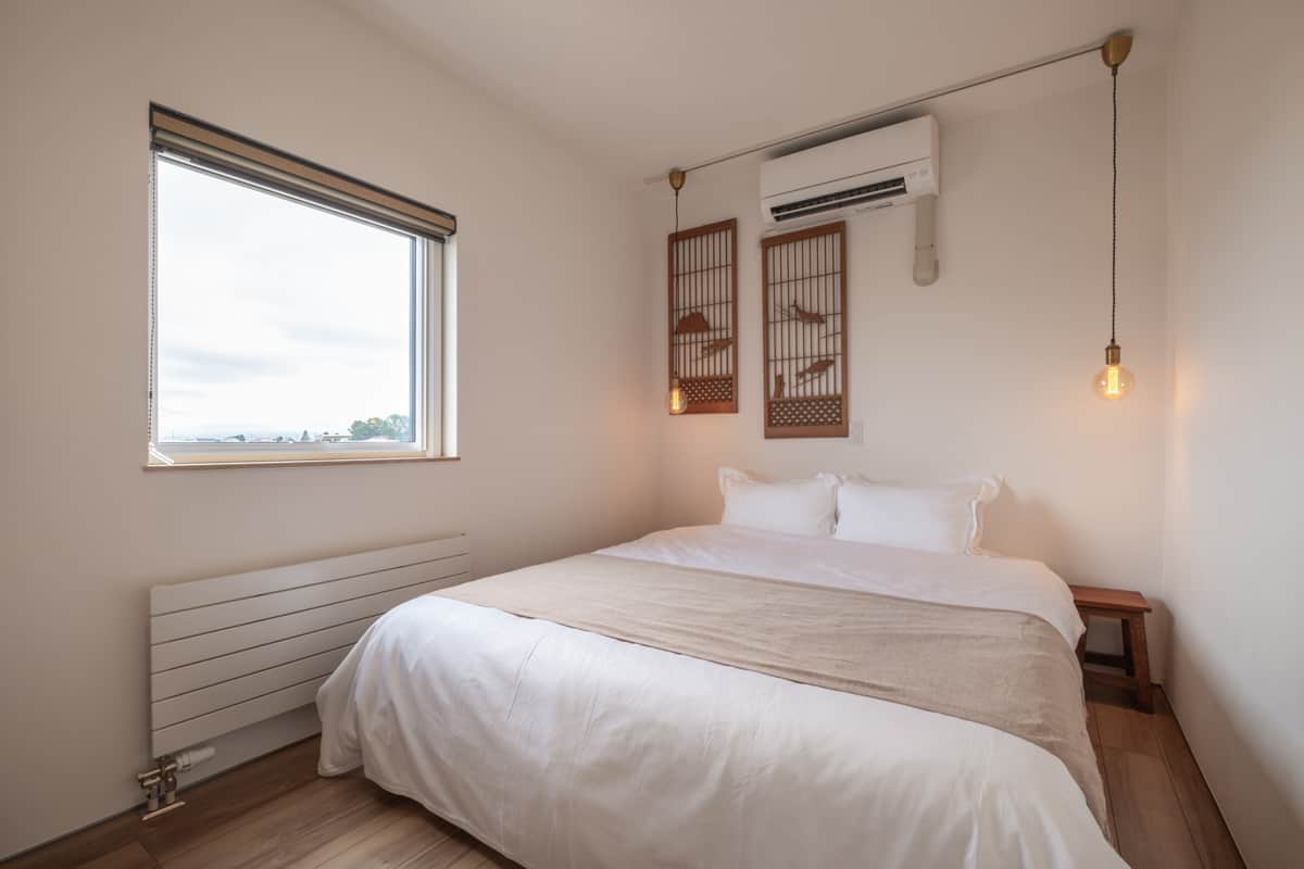 茜Akane 2-bedroom suite - choose your bed configuration between queen or singles and enjoy a good nights sleep on our high thread count sheets