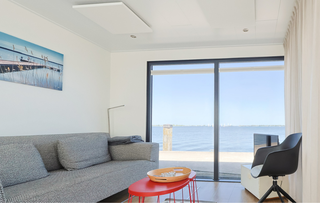 Seating area and view