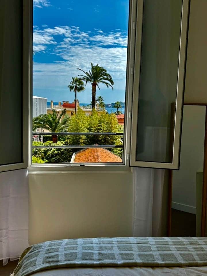 Chambre et vue mer